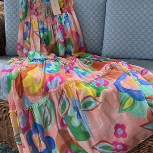 NWT Sofia Cypres Dress in Maya Nude